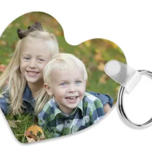 Personalised Heart Key Ring